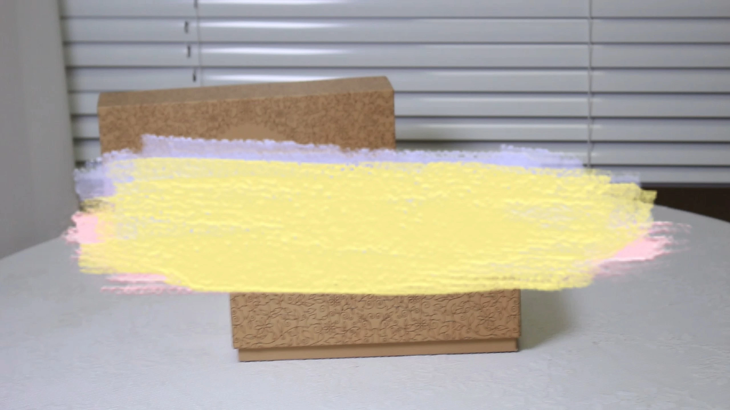 علبة هدايا من الورق المقوى بتصميم ريفي طبيعي مبسط من سي إف باكيدجينج، بغطاء كامل، لون طبيعي ريفي. 1