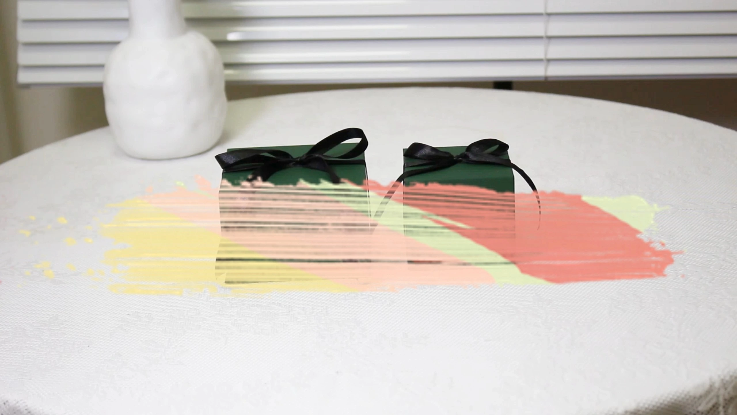 CF Custom High Quality Ring Bracelet Gift Packaging Leather Sliding Luxury Jewelry Removable Lid Box With Neck Box With Ribbon 1