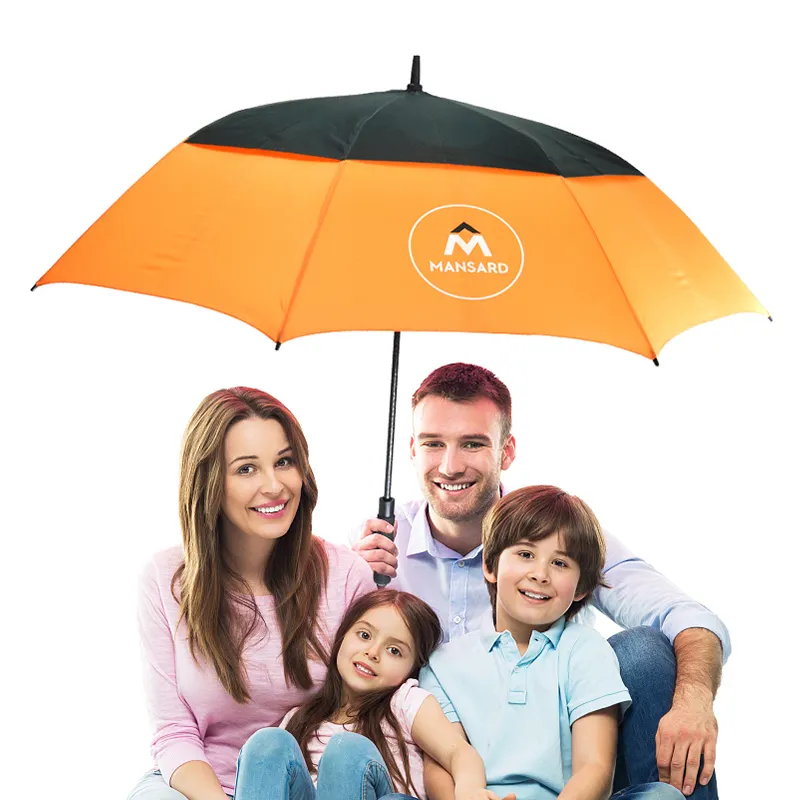 Custom Golf Umbrellas with Logo T/T Wholesale - Blueprint Umbrella 3