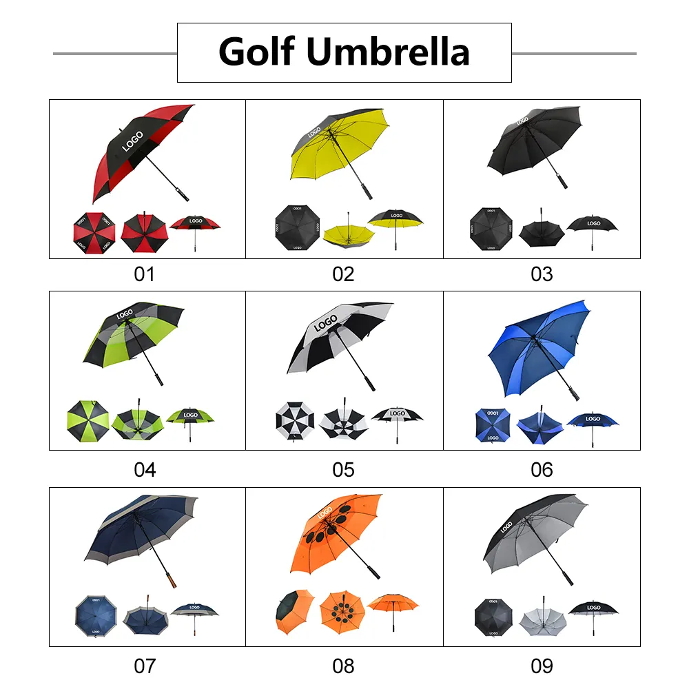 Strongest Golf Umbrella Available - - Blueprint Umbrella 7