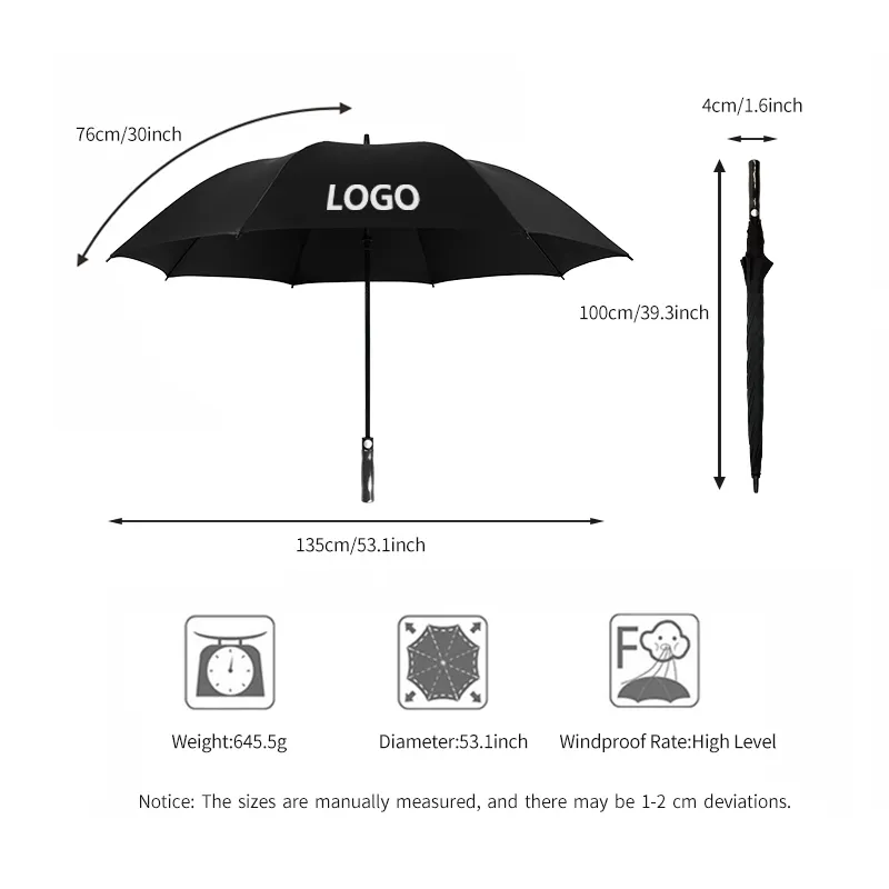 Personalized Golf Umbrellas Available for Specifications and Quantities by Blueprint Umbrella 3