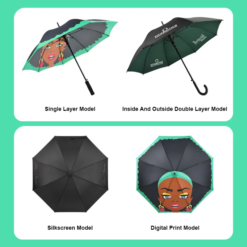 Golf Stick Umbrella Within 35 Workdays by Blueprint Umbrella-1 5