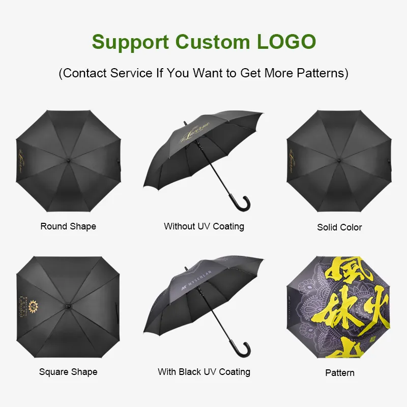 Straight Umbrella Available for Specifications and Quantities by Blueprint Umbrella 2
