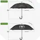 Straight Umbrella Available for Specifications and Quantities by Blueprint Umbrella 5