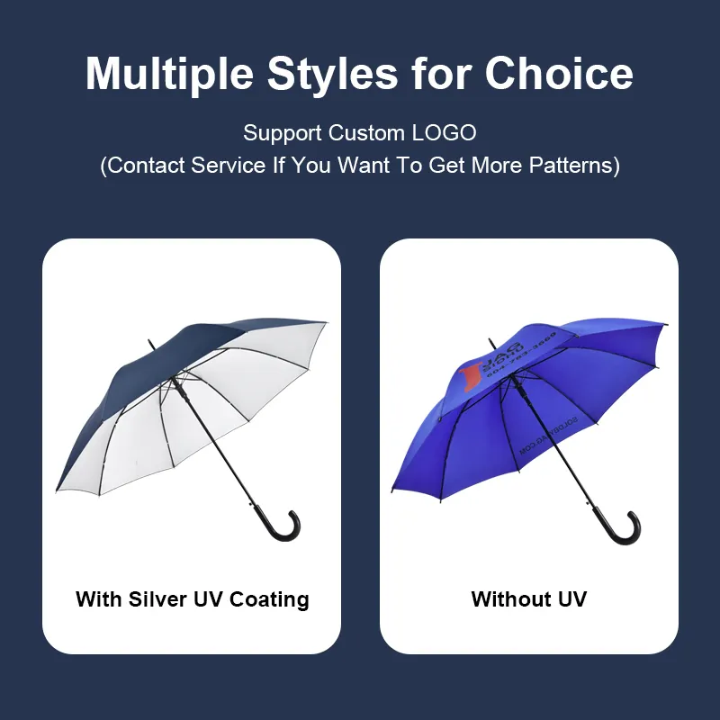 Stick Umbrellas Within 35 Workdays Wholesale - Blueprint Umbrella-2 6