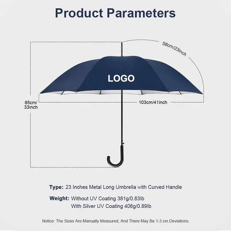Stick Umbrellas Within 35 Workdays Wholesale - Blueprint Umbrella-2 3