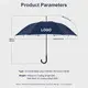 Stick Umbrellas Within 35 Workdays Wholesale - Blueprint Umbrella-2 3