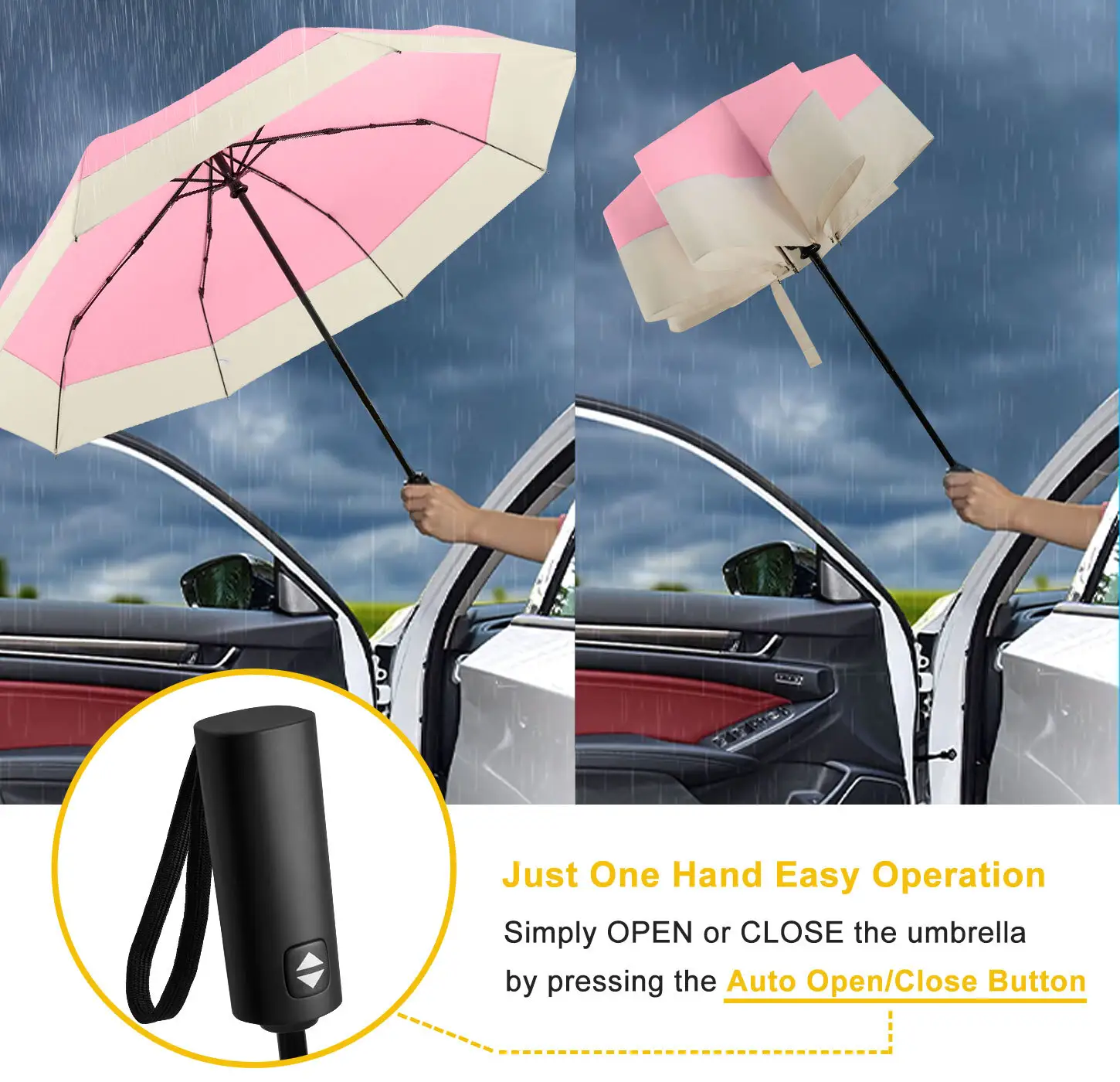 Collapsible Sun Umbrella Available by Blueprint Umbrella 4
