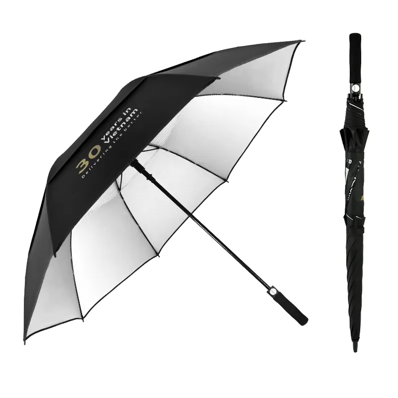 Wholesale Golf Umbrellas Cash - - Blueprint Umbrella 2