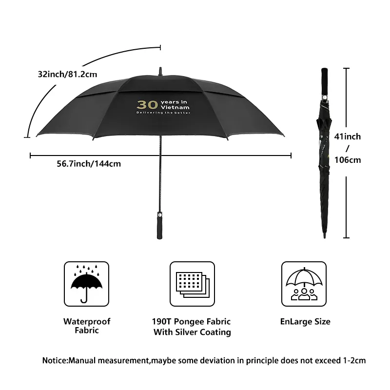 Wholesale Golf Umbrellas Cash - - Blueprint Umbrella 3