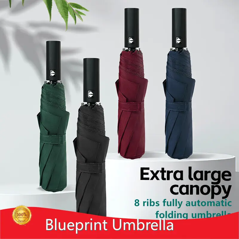 Folding Sun Umbrella Available for Specifications and Quantities by Blueprint Umbrella 1