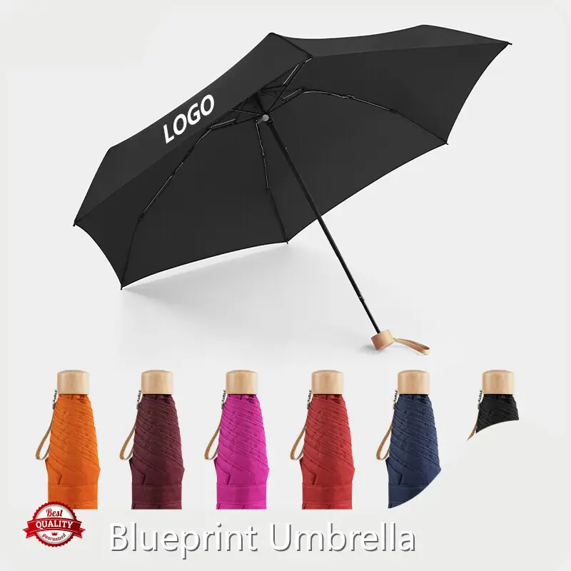 Small Shade Umbrella Available for Specifications and Quantities - - Blueprint Umbrella 1