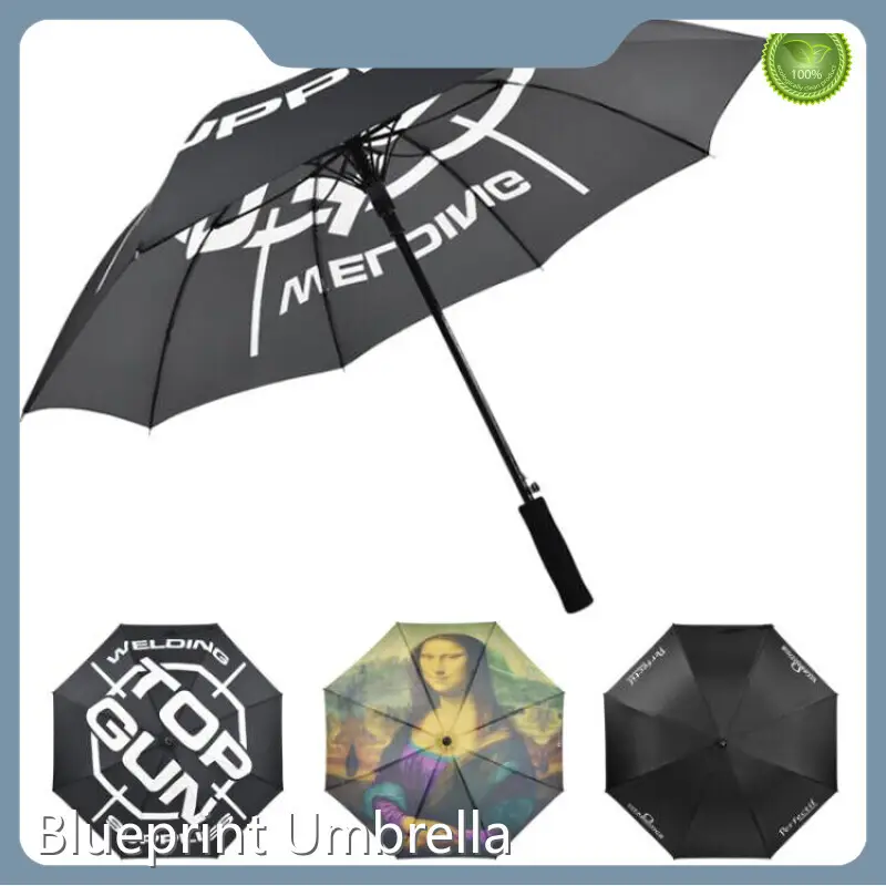 Classic Stick Umbrella Available for Specifications and Quantities Wholesale - Blueprint Umbrella 1