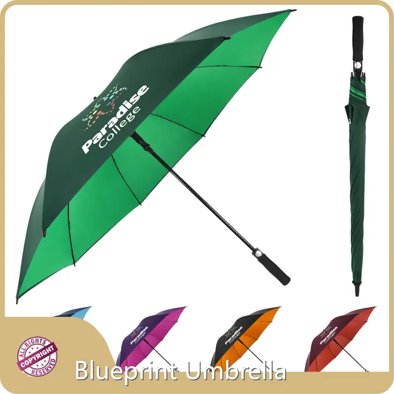 Custom Golf Umbrellas Available for Specifications and Quantities by Blueprint Umbrella 1