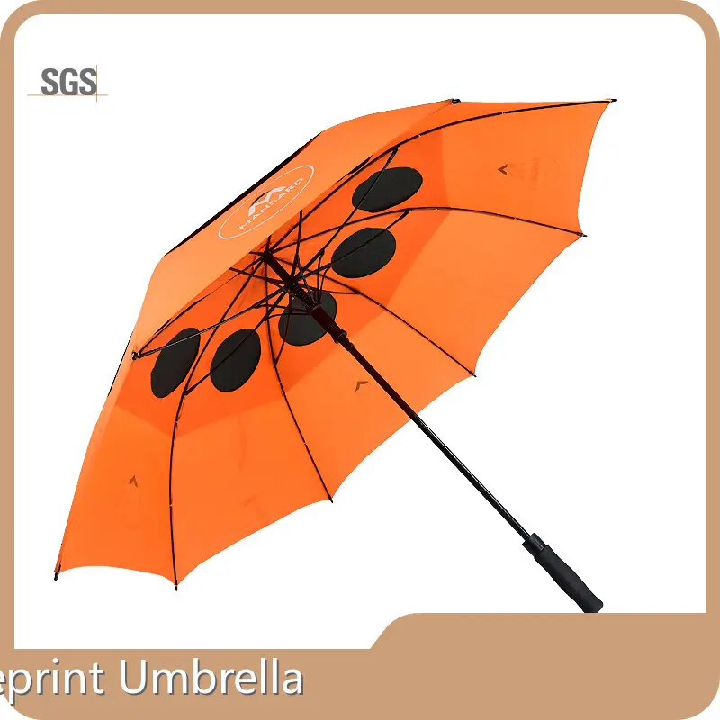 Custom Golf Umbrellas with Logo T/T Wholesale - Blueprint Umbrella 1