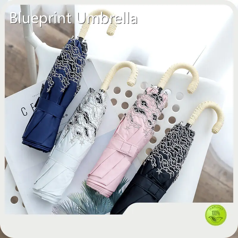 3 Fold Printed Umbrella Available by Blueprint Umbrella 1