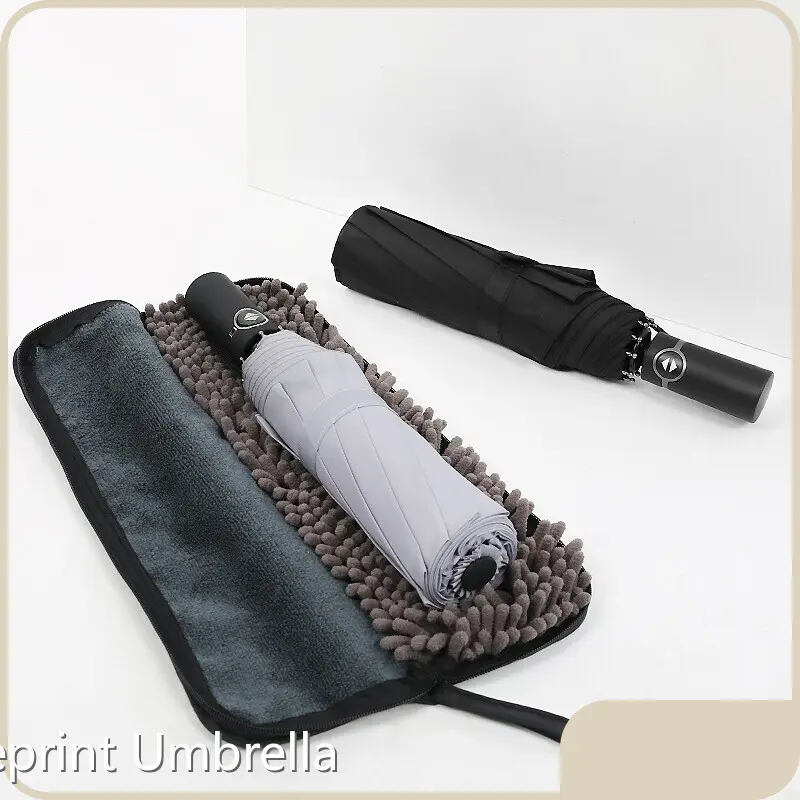Black Collapsible Umbrella Cash Wholesale - Blueprint Umbrella 1