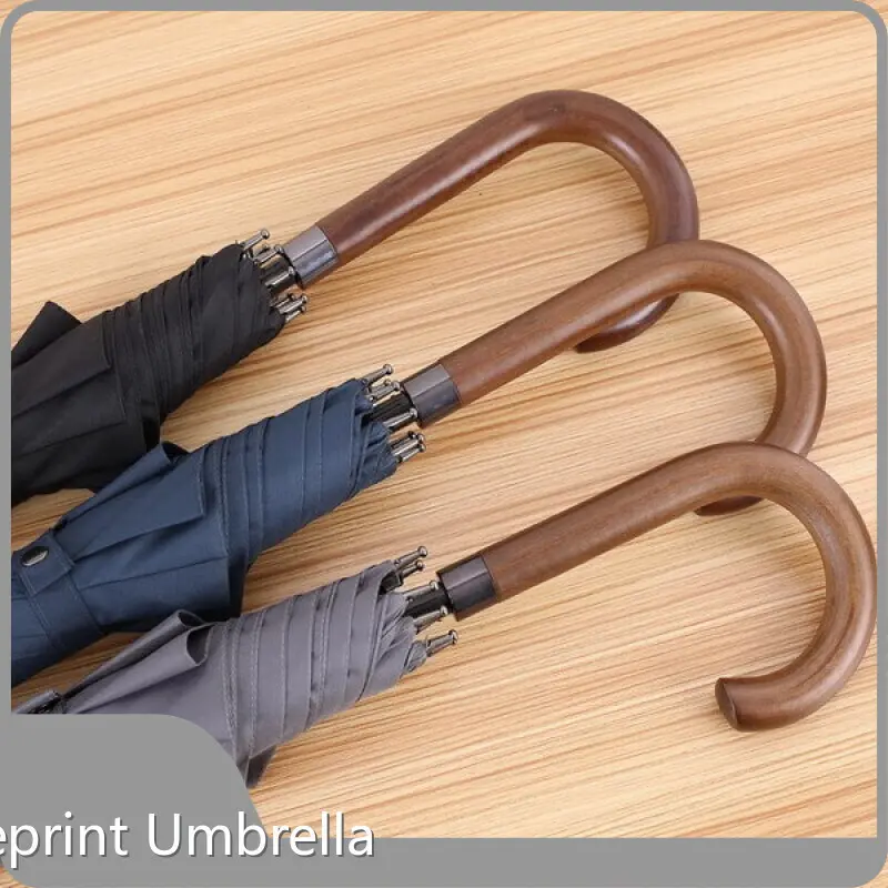 Walking Stick Umbrella Available for Specifications and Quantities Wholesale - Blueprint Umbrella 1