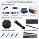 Golf Rain Umbrella Cash - - Blueprint Umbrella 7