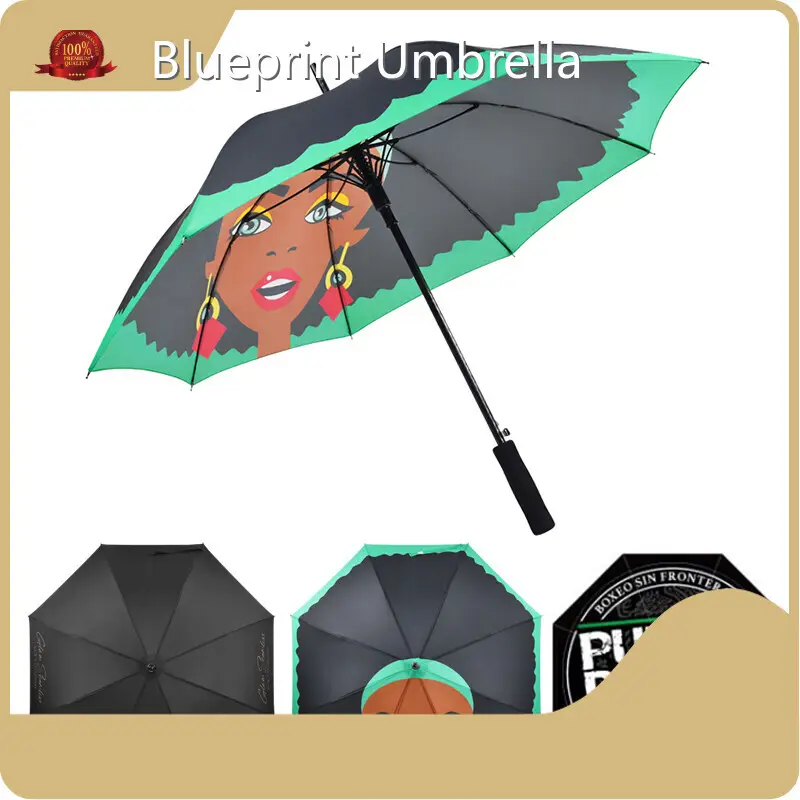 Classic Stick Umbrella L/C by Blueprint Umbrella 1