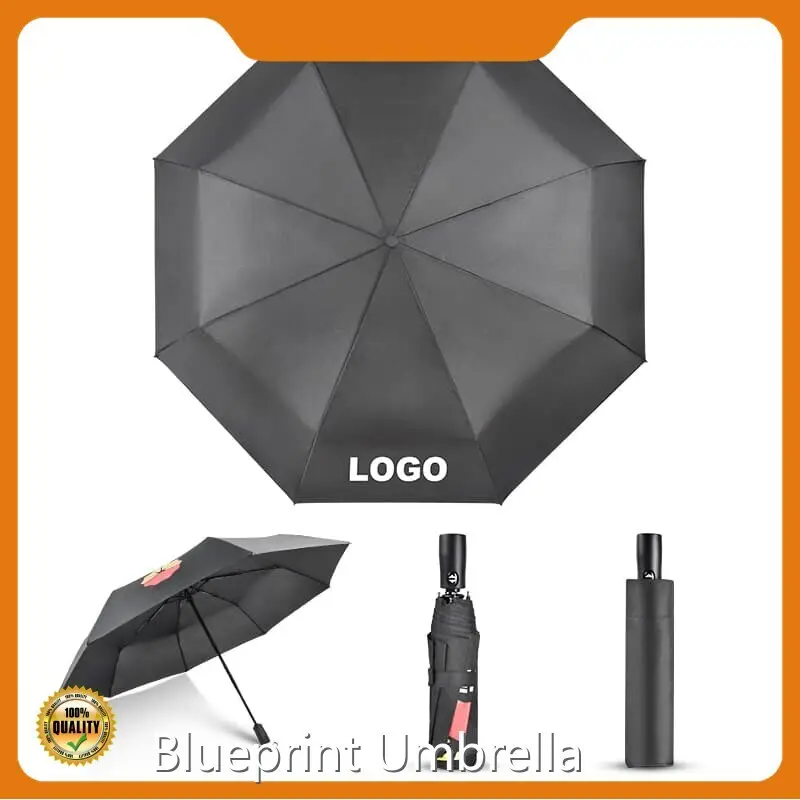 Automatic Folding Umbrella Within 35 Workdays - - Blueprint Umbrella-1 1