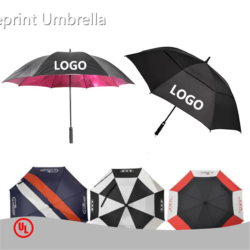 Golf Rain Umbrella Cash - - Blueprint Umbrella 1