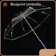 Clear Plastic Umbrellas T/T by Blueprint Umbrella 1