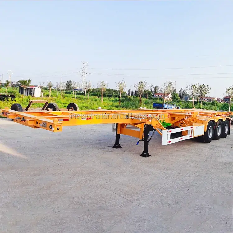 High Quality Custom Flatbed Trailer Factory Price for Machinery & Equipment 7