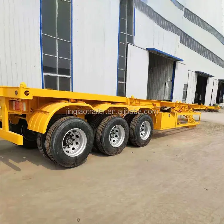 High Quality Custom Flatbed Trailer Factory Price for Machinery & Equipment 5