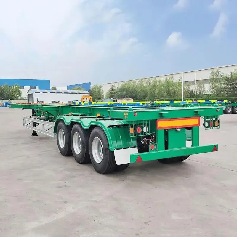 DongXu Vehicle Custom Flatbed Trailer Semi-Trailer Custom Flatbed Trailerfactory 4