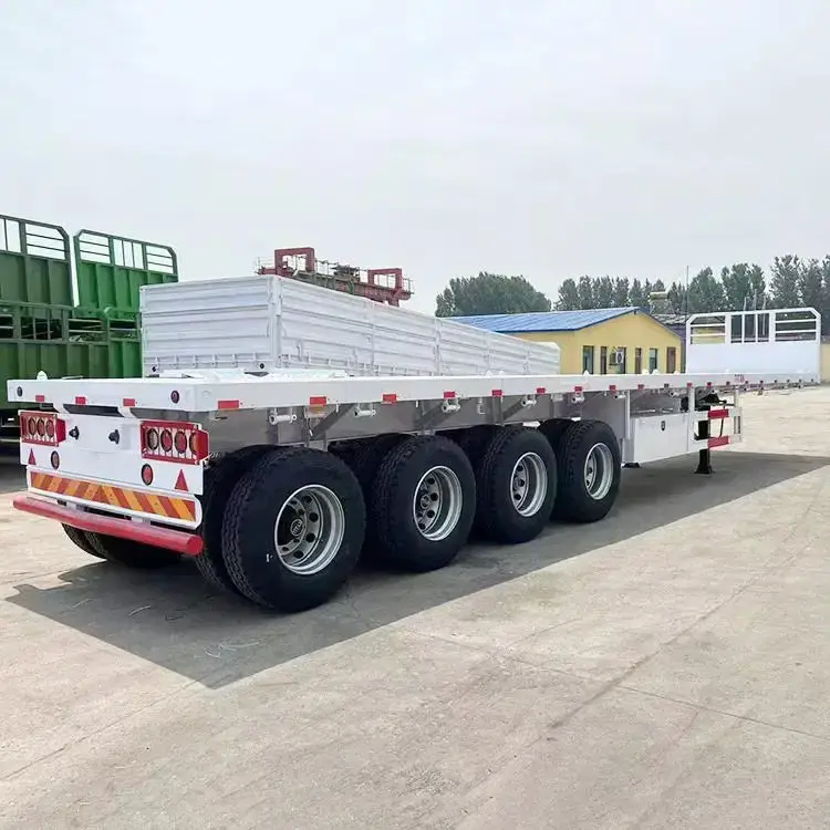 Reliable Custom Flatbed Trailer Series for Sand & Coal 4