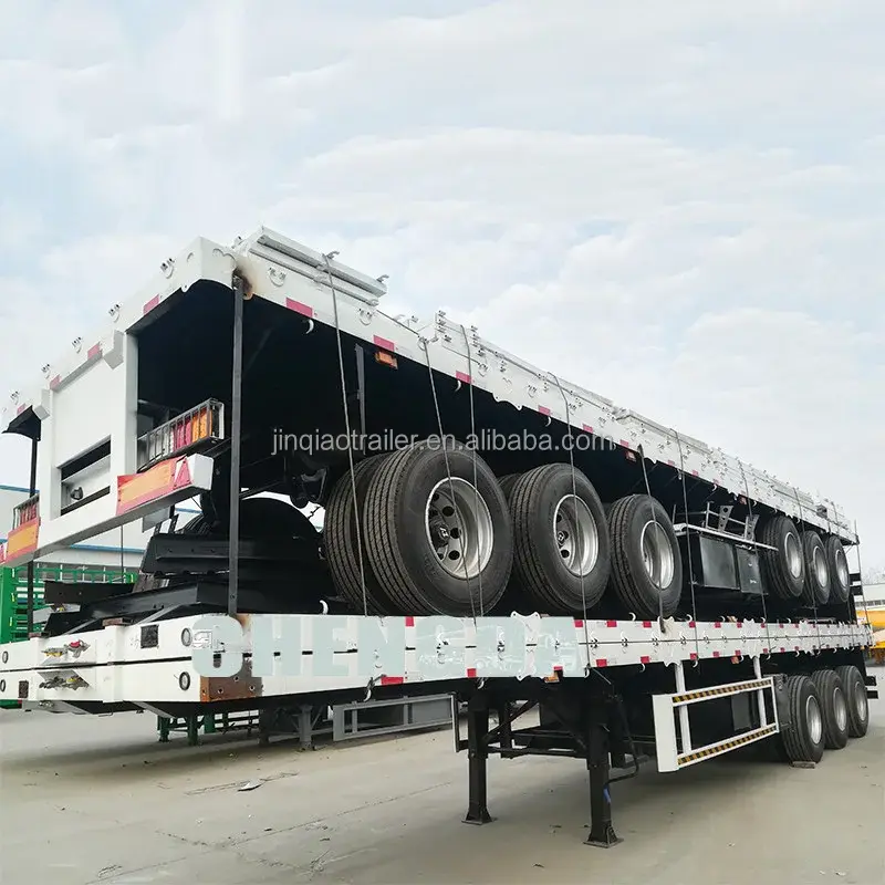 Reliable Custom Flatbed Trailer Series for Sand & Coal 3