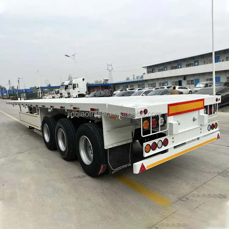 Reliable Custom Flatbed Trailer Series for Sand & Coal 7