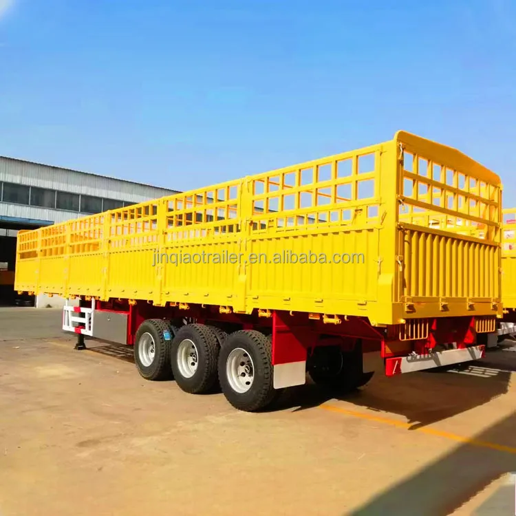 Safe to Use Fence Cargo Trailer Supply for Container & Bulk 2