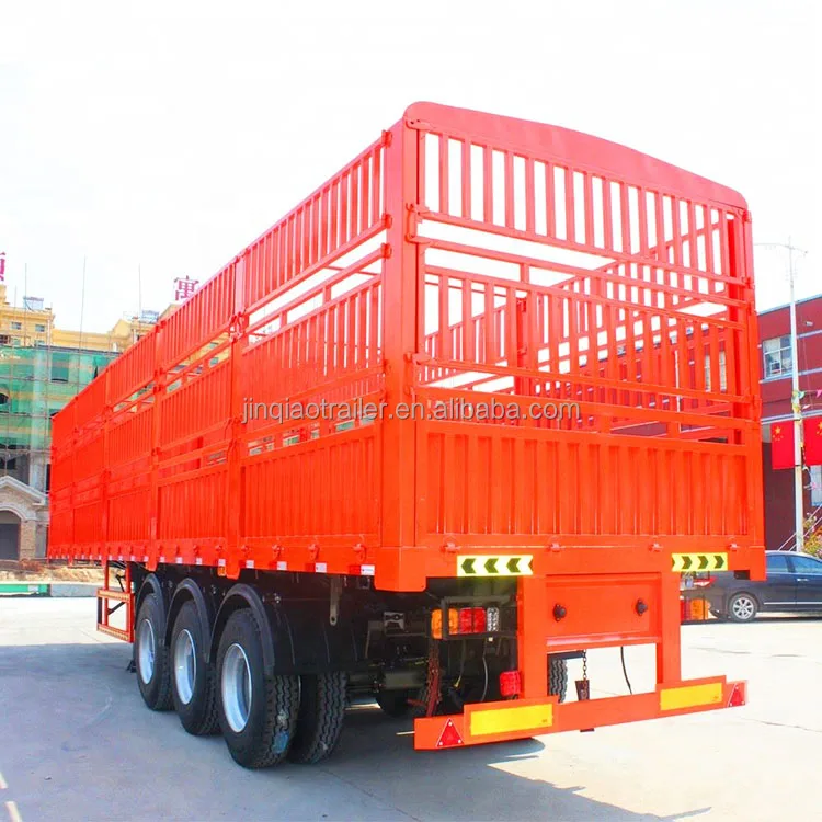 Safe to Use Fence Cargo Trailer Supply for Container & Bulk 3
