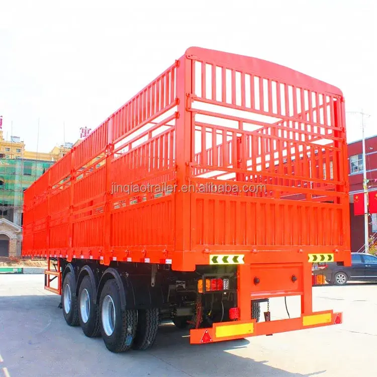 Safe to Use Fence Cargo Trailer Supply for Container & Bulk 3