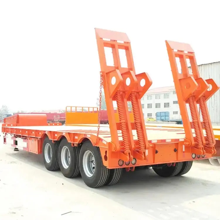 Long Lastingcustom Flatbed Semi Trailers for Machinery & Equipment DongXu Semi-Trailer 3