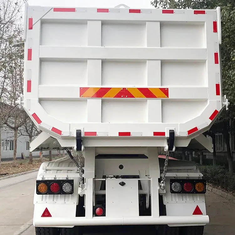 50 Ton 3/4 Axle Tipper Dump Trailer 5