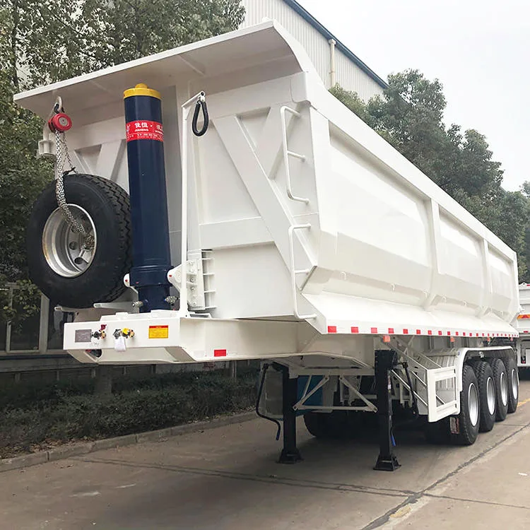 50 Ton 3/4 Axle Tipper Dump Trailer 4