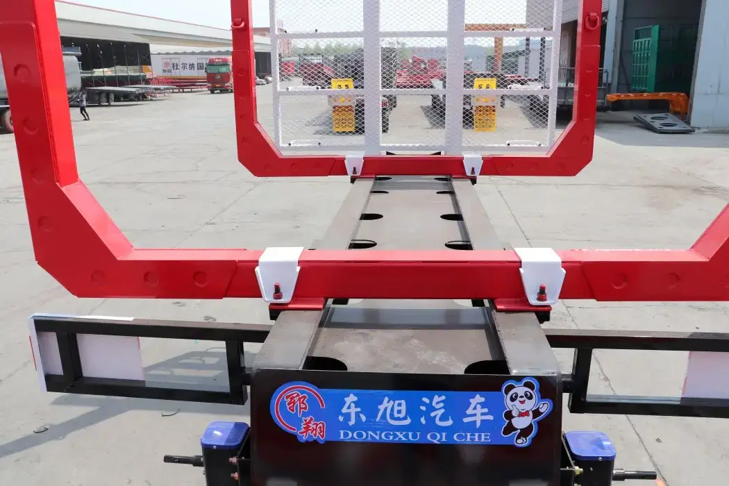 Low Loader Semi Trailer for Container & Bulk DongXumade in China 3
