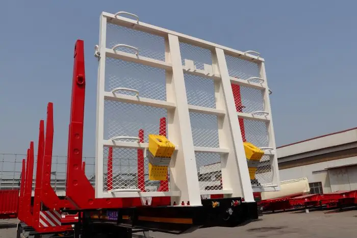 مقطورة Dong Xu Timber المتخصصة لنقل جذوع الأشجار الخشبية 5