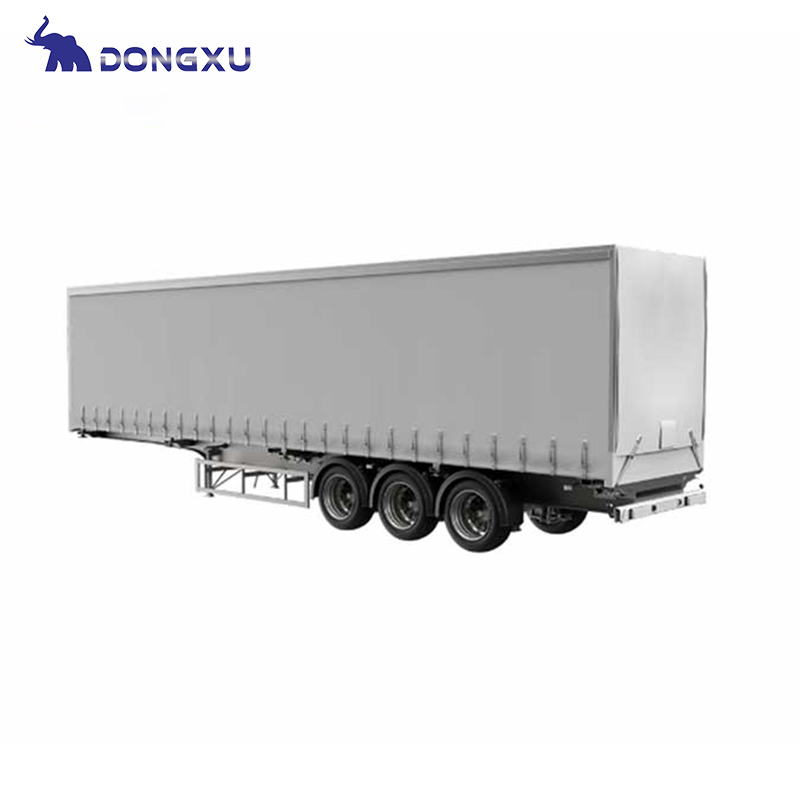 Side Curtain Semi Trailer for Efficient Cargo Transportation 5