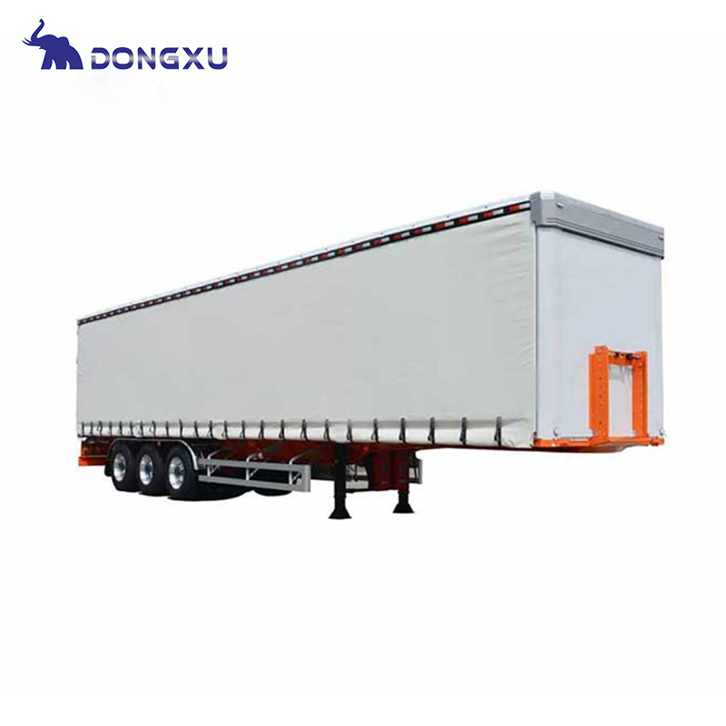 Side Curtain Semi Trailer for Efficient Cargo Transportation 2