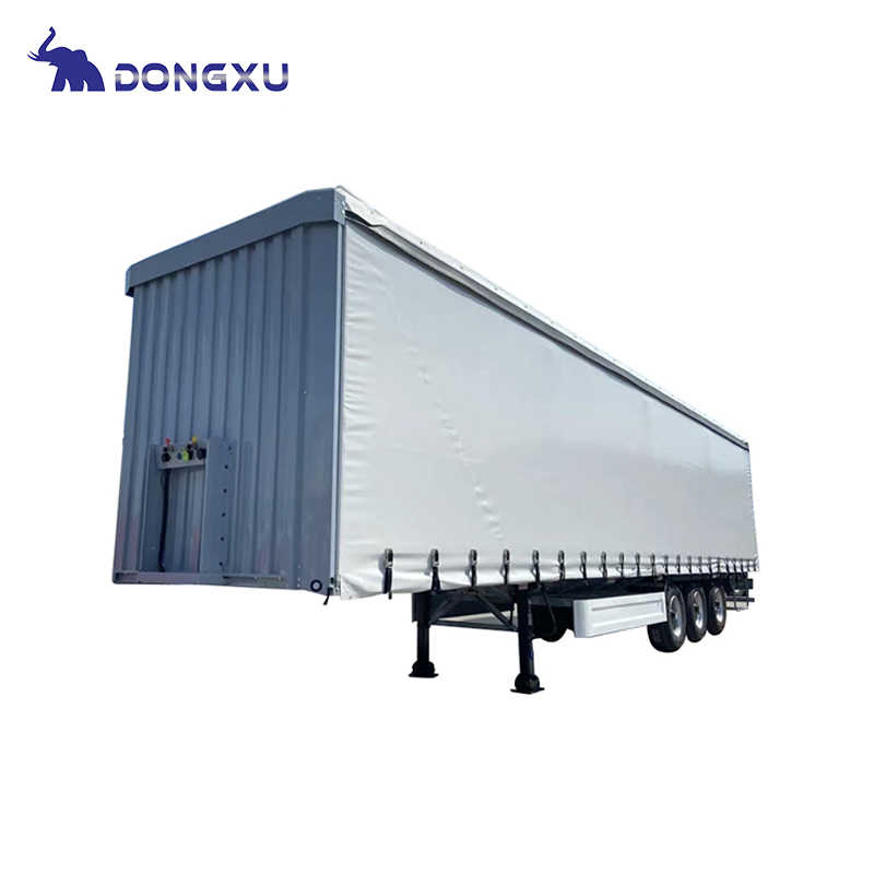 Side Curtain Semi Trailer for Efficient Cargo Transportation 7