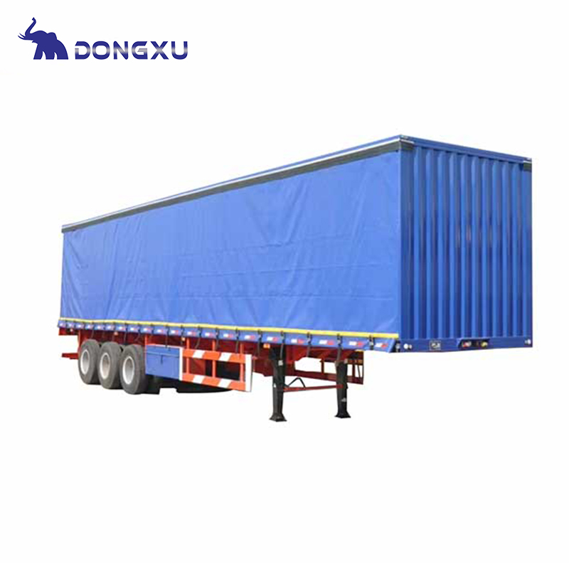 Side Curtain Semi Trailer for Efficient Cargo Transportation 3