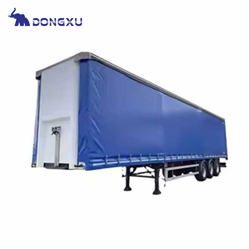 Side Curtain Semi Trailer for Efficient Cargo Transportation 8