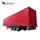For Sand & Coal Custom Flatbed Semi Trailers Transport Cargo by DongXu Vehicle 4