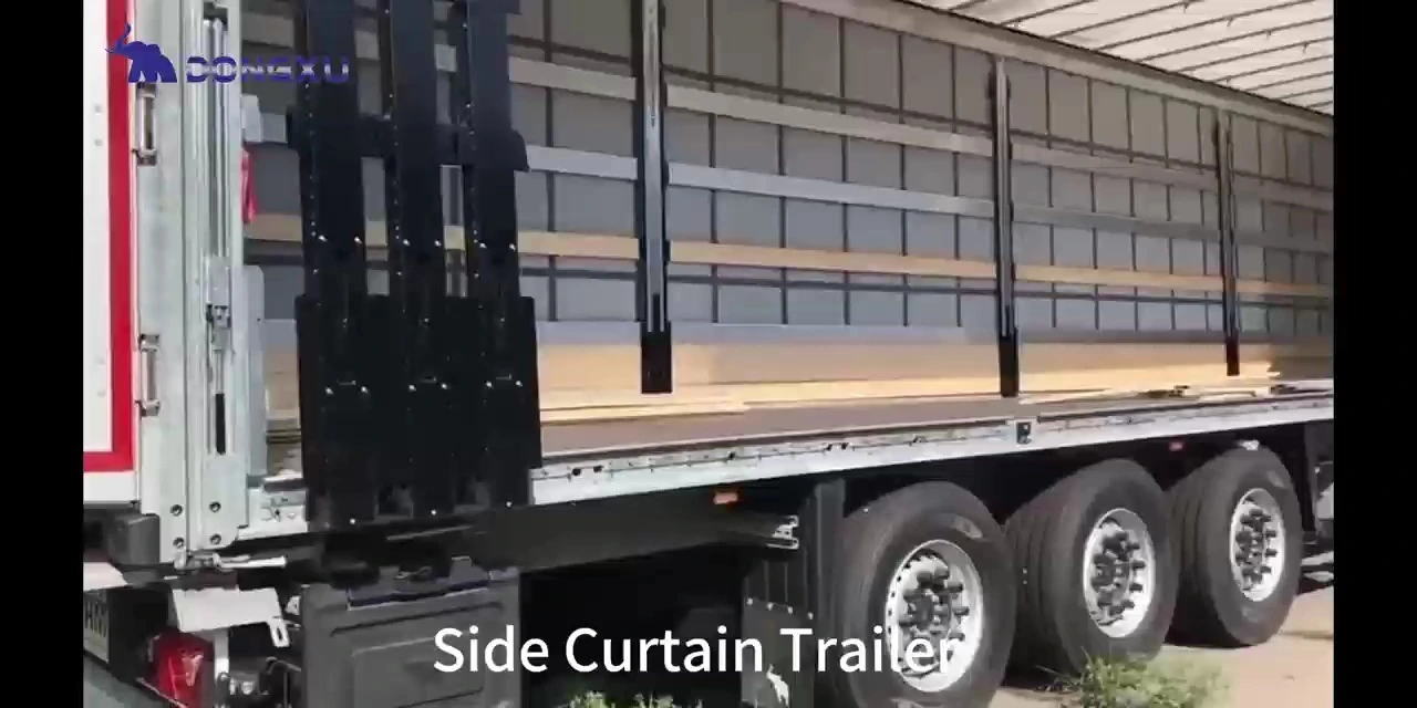 Commercial Grade Side Curtain Trailer for Industrial Applications 1