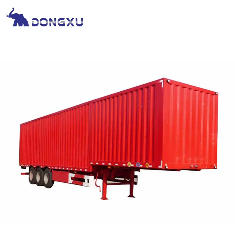 Quality Semi Truck Box Trailers for Sale Price List 3