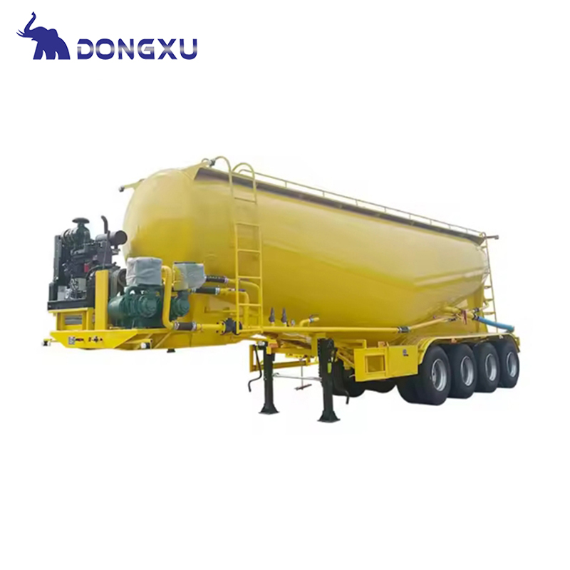 V Type Bulk Cement Tank Trailer 6